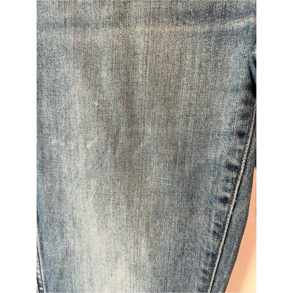 Madewell Cali Demi-Boot Jeans Raw Hem Medium Wash Size 27 - Picture 8 of 13